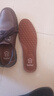 真皮鞋鞋垫男吸汗防臭透气男士鞋垫纯牛皮真皮运动减震超软底舒适 真皮除臭棕色【1双装】 37-38 实拍图