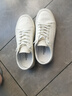 皓顿（HAUT TON）【向佐同款】男鞋头层牛皮舒适休闲鞋百搭小白鞋真皮一脚蹬板鞋子 白色 40 适合运动鞋41码 实拍图