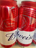 百威（BUDWEISER）百威啤酒 淡色拉格 麦芽熟啤黄啤 经典红罐 450ml*20罐 整箱批发 百威红罐 450mL 20罐 整箱装 实拍图