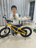 优贝（RoyalBaby）易骑儿童自行车单车学生脚踏车男女通用童车3-12岁宝宝经典表演车 第七代易骑黄色 16寸 实拍图