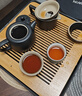 京东京造茶具整套 套装功夫茶盘茶台茶壶【黑陶小雅】 12件套家用茶具 实拍图