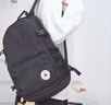 匡威（Converse）官方 Straight Edge男女休闲简约双肩包书包10021138 10021138-A01/黑色 OSFA 实拍图