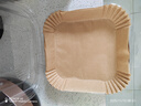 京东京造 空气炸锅专用纸 方形烤箱垫纸硅油纸 适用5L以上炸锅【100只】 实拍图