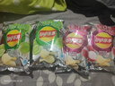乐事（Lay's）气泡水薯片礼包（沁爽葡萄40g*2+清新甜荔40g*2）京东独家新品 实拍图