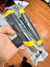 金值 3把美工刀+10把刀片壁纸刀裁纸刀大号刀架裁纸墙纸快递开箱神器工具手工美术刀小刀拆纸刀子专用 实拍图