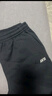 安踏加绒保暖运动裤男士直筒卫裤秋季针织户外跑步长裤平口休闲裤 实拍图