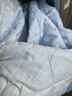 无印良品A类夹棉全棉床笠单件 1.5x2米床罩床垫遮盖物全包床笠 蓝 实拍图