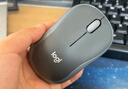 罗技（Logitech）M185鼠标 无线鼠标 办公鼠标 对称鼠标 黑色灰边 带无线2.4G接收器 实拍图