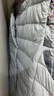 雪中飞经典新款基础舒适轻薄羽绒便捷短款保暖羽绒小马甲轻盈便携舒适 静谧灰|8210-女 L 170/92A 实拍图