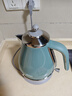 德龙（Delonghi）电热水壶 复古家用304不锈钢烧水电水壶 自动断电1.7L大容量 KBO2001.CGR 萨丁尼亚绿 实拍图