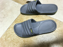 酷趣（Coqui）拖鞋男情侣家居轻便软弹舒适浴室凉拖鞋男款陨石灰42-43CQ7922 实拍图