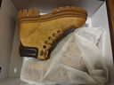 骆驼（CAMEL）大黄靴女都市户外四季可穿系带工装靴马丁靴 L23W307016 黄棕 36 实拍图