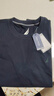 诺帝卡（NAUTICA）男装夏季款多色全棉亲肤舒适易打理休闲圆领短袖T恤男TE3220 藏青4NV（232） S 实拍图