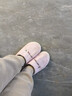小熊小兔新款秋冬季情侣保暖学生男拖鞋女厚底防滑外穿居家棉拖鞋 小熊小兔棉拖-粉色 38-39 适合37-38 实拍图