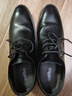 卡帝乐鳄鱼（CARTELO）英伦牛皮商务正装休闲男士低帮系带皮鞋男2511 黑色 增高版 42 实拍图
