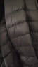 京东京造【air+零压羽绒】轻薄羽绒服男外套冬立领白鸭绒 曜石黑L 实拍图