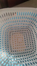 双层洗菜盆沥水篮水果盘吐骨碟客厅家用厨房洗水果篮子 圆角中号灰白【沥水网加盆】 实拍图