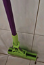 妙洁胶棉拖把27cm杆长122共1头滚轮式懒人家用一拖净免手洗海绵吸水 实拍图