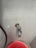 九牧（JOMOO）黄铜水龙头入墙式单冷洗衣机龙头快开拖把池龙头72057-991/1C-1 实拍图