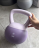 Keep【课程同款】软胶壶铃男女士家用健身哑铃练手臂深蹲提臀紫色/6KG 实拍图