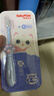 舒客宝贝（sakykids）儿童牙刷含氟刷丝防蛀细软刷毛护龈小刷头乳牙猫爪牙刷2-5岁1支装 实拍图