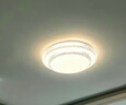 雷士（NVC）LED吸顶灯 现代简约卧室书房餐厅灯具语音智控圆形灯饰 实拍图