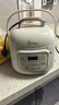 美的（Midea）品牌官方电压力锅1.8L小白锅一人食迷你 开盖火锅全自动智能预约宝宝粥MY-E220电饭煲高压锅1-3人 实拍图