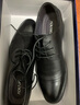 奥康官方男鞋 男士黑色商务皮鞋系带正装三接头尖头鞋 黑色 42 实拍图