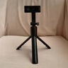 超迷你手机自拍杆蓝牙抖音直播一体式伸缩便携拍照摄影支架三脚架通用 黑色基础款不带灯 实拍图