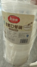 美丽雅一次性碗带盖 食品级饭盒750ml*30套 可微波打包野餐外卖餐盒 实拍图