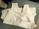 马登工装美式棉背心男健身运动老头汗衫无袖t恤跨栏重磅螺纹坎肩打底 银白色 【拍2件减5元/跑步背心】 XL （修身版型，可拍大一码） 实拍图