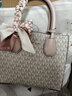 MICHAEL KORS  新品女士简约时尚单肩斜挎手提包送女友情人节礼物 粉35S1GM9M2B PWD BLSH MLT 默认1 实拍图