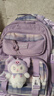 爱迪生发明家库洛小学生书包女孩米减负护脊双肩包儿童背包 2266-2s 紫色小号 实拍图