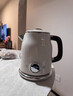 美的（Midea）艺术家电热水壶  烧水壶自动断电保温一体  1.6L大容量电热水壶 316L不锈钢恒温壶 精准控温 63-Q 实拍图
