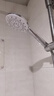 九牧（JOMOO）花洒喷头莲蓬头五功能硅胶净垢手持花洒S175015-2B02-1 实拍图