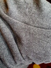 优衣库女装HEATTECH摇粒绒两翻领套头衫/长袖25秋冬新款479608 07 青灰色 L /160/88A 实拍图