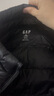盖璞男女装秋冬印花logo多口袋小立领羽绒服外套657225 黑色 M (170/92A)亚洲尺码 实拍图