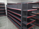 乐企超市货架展示架便利店货物架药店小卖部零食店文具店置物架子展柜 五层主架（升级加厚） 单面【长72*宽42*高130cm】 实拍图