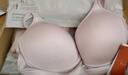 金三塔真丝无钢圈文胸里外100%桑蚕丝舒适性感内衣文胸 肤色薄杯有背勾 L 实拍图