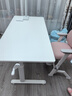 黑白调儿童A2学习桌书桌儿童桌椅实木升降桌子写字桌电脑桌进口橡胶木1.4m 实拍图