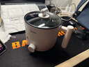 美的（Midea）电煮锅 电热锅 小电锅 宿舍小锅 学生寝室一体泡面小火锅多功能锅 XZE1612 1.7L【国家补贴】 实拍图
