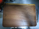 双枪乌金檀木整木菜板 百年龄砧板家用切菜案板抗菌实木菜板45*30*2.5 实拍图