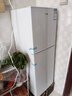 HYUNDAI（韩国现代）小冰箱迷你小型家用冷藏冷冻宿舍出租房办公室双开门二门电冰箱节能省电 118L白【行业热卖+店铺热卖】 实拍图
