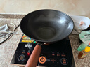炊大皇炒锅铁锅健康0无涂层蜂窝纹32cm家用炒菜锅玄铁XT32CGH 实拍图