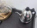 金灶（KAMJOVE）电热水壶烧水全自动断电全钢壶体茶具 304不锈钢电茶壶煮水热水喝家用迷你茶台烧水壶 E-400 0.8L 实拍图