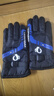 【全网爆款】滑雪手套男冬季加绒加厚保暖骑车防寒女电动车防风 加厚加绒-黑蓝色【均码通用】活动款 实拍图