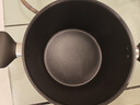 苏泊尔（SUPOR）汤锅趣彩加厚复底不粘锅泡面宝宝辅食炖煮家用电磁炉燃气通用 珠光黑加厚汤锅 22cm 实拍图