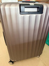 新秀丽（Samsonite）行李箱25英寸拉杆箱竖条纹大容量旅行箱托运密码箱拿铁咖GU9 实拍图