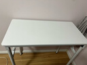全品屋可折叠书桌电脑桌台式学生长条桌卧室简易写字学习桌子办公桌 实拍图