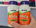 诺奥（NOW）EGCg绿茶提取物 儿茶素 多酚萃取高含量 400mg 90粒 一瓶 实拍图